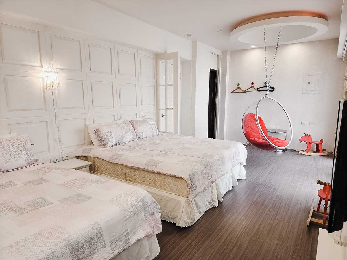 二館海岸情  四人房圖