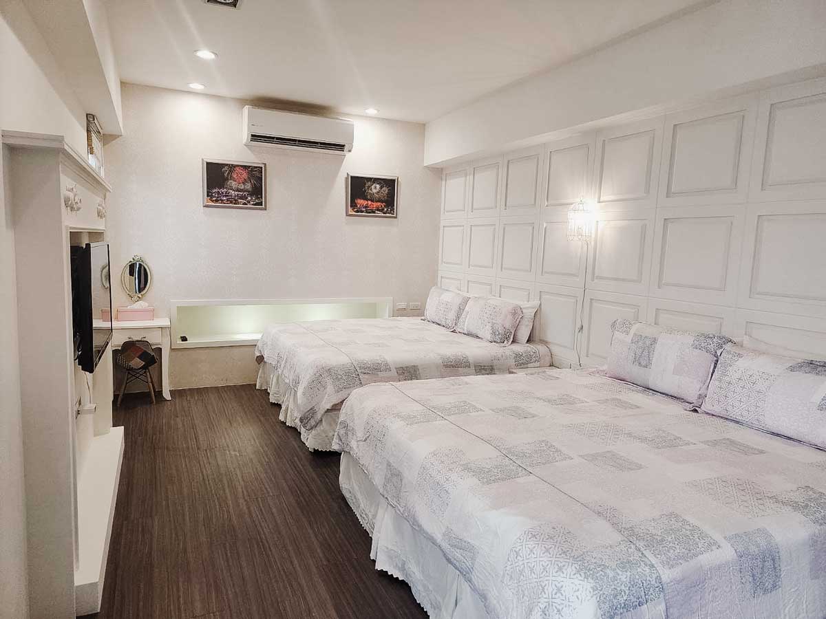 二館海岸情  四人房圖